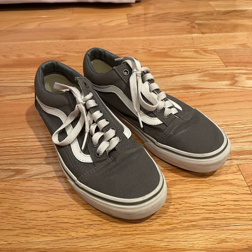 Gray Old Skool Vans